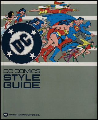 1982 DC Comics Style Guide HC