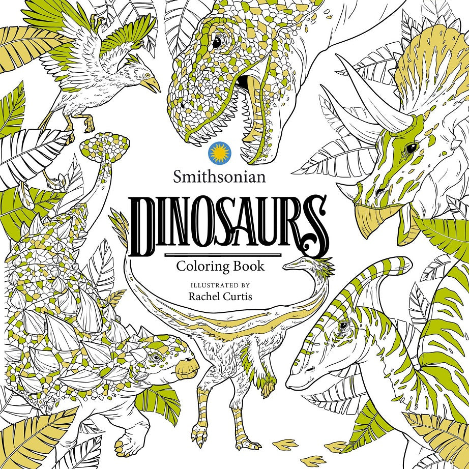 Dinosaur Smithsonian Coloring Book