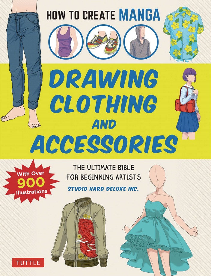 How to Create Manga - Drawing Clothing and Accessories