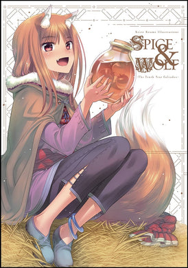 Keito Koume Illustrations - Spice & Wolf - Tenth Year Calvados Art