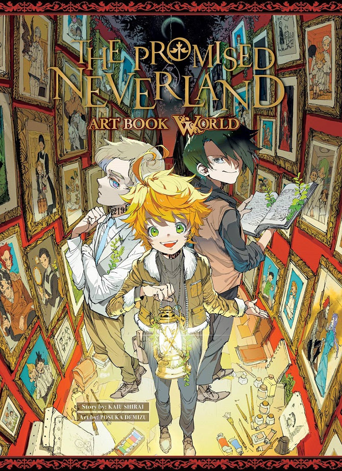 Promised Neverland Artbook World HC