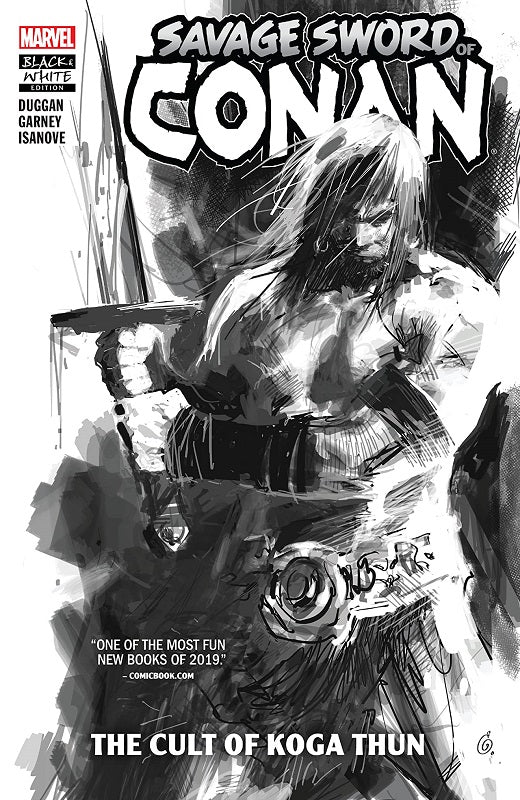 Savage Sword of Conan TP Vol 01 - Cult of Koga Thun (Black & White Edition)