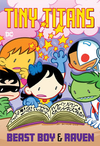 Tiny Titans - Beast Boy and Raven TP