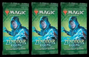 Magic the Gathering - Zendikar Rising - 3 Packs